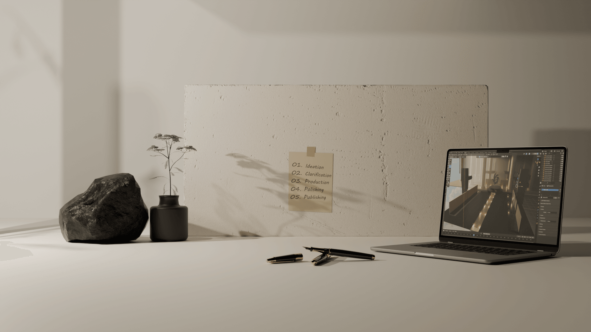Our design process, from ideation through publishing